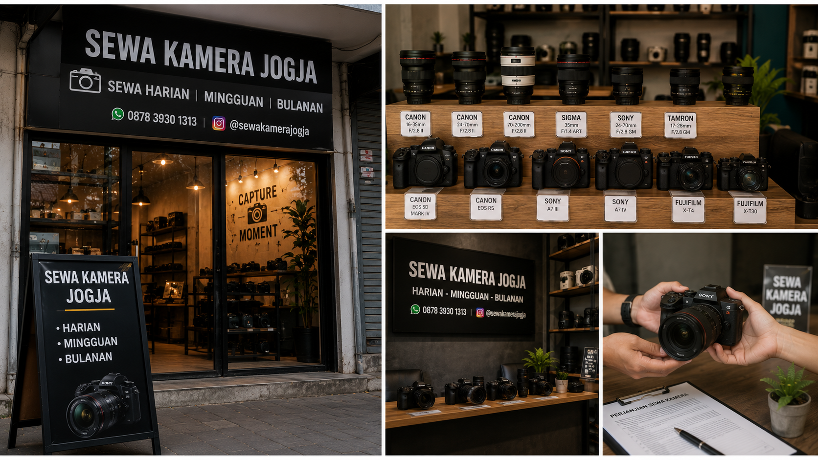 sewa kamera jogja